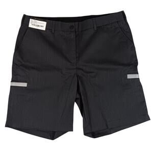 Twinhill‎ Outdoor Shorts Womens 16 36X10 Charcoal Gray Utility Hiking Reflective